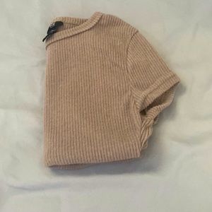 RUE21 ribbed soft tee, size XS fits tight but still comfortable